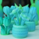 Gradient PETG Filament 1.75mm, 1kg - Blue Green