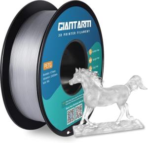 GIANTARM 1.75mm PETG Filament 1kg - Transparent