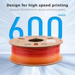 CCTREE Gradient Purple to Pink PETG Filament 1kg