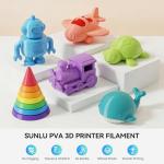 SUNLU 1.75mm PVA Water Soluble 3D Filament