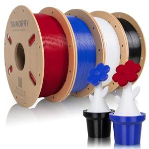 TINMORRY PETG 3D Printer Filament Bundle - 4 Colors