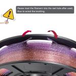 iSANMATE Clear Glitter PETG Filament - 4 Colors