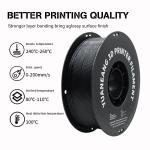 YUANEANG Black Nylon 3D Printer Filament 1kg