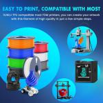 SUNLU TPU 3D Filament Bundle - 8 Colors