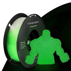 Glow in The Dark PETG Filament 1.75mm - Green
