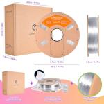 ERYONE 1.75mm Transparent TPU Filament, 0.5kg