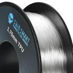 SainSmart Clear Flexible TPU Filament 1.75mm 0.8kg