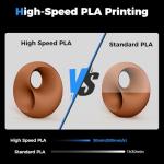 Creality Hyper PLA Filament 1.75mm - 1KG Brown