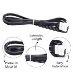 QianDanS 100cm Stepper Motor Extension Cable for 3D Printers