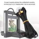 Vipxyc 1.5m Z-Axis Stepper Motor Cable for 3D Printers