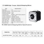 SIMAX3D Nema 17 Stepper Motor for 3D Printers