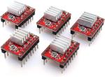 A-DIGISHUO 5-Pack A4988 Stepper Motor Drivers