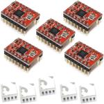 A-DIGISHUO 5-Pack A4988 Stepper Motor Drivers
