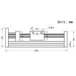 Befenybay 150mm Ballscrew with NEMA23 Stepper Motor