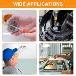 150 Pcs Brass Heat Set Inserts for 3D Printing