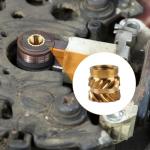 150 Pcs Brass Heat Set Inserts for 3D Printing