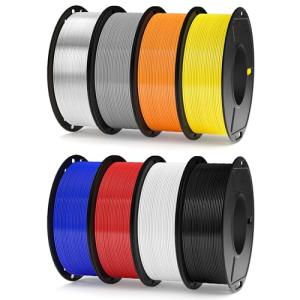 ELEGOO 250g PETG Filament 8-Color Bundle