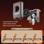 FLASHFORGE Adventurer 5X 0.4 Nozzle Assembly