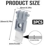 Replacement Filament Cutter Blades for Bambulab 3D Printers