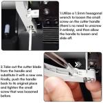 Replacement Filament Cutter Blades for Bambulab 3D Printers