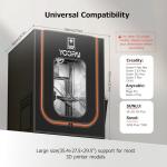 LED Light 3D Printer Enclosure for Multiple Models