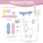 20 Sheets 3D Pen Drawing Stencils with Board