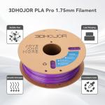 PLA Pro Filament 1.75mm - 1kg Purple Spool