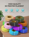 SUNLU 4KG Grey PLA+ 3D Printer Filament Bundle
