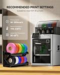 SUNLU 4KG Grey PLA+ 3D Printer Filament Bundle