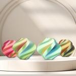 3DHoJor 1.75mm Silk PLA Filament - Black Red Gold