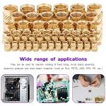 390PCS Brass Threaded Inserts for 3D Printers
