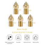 KOYOFEI 20PCS Brass Nozzle Kit for Ender Printers