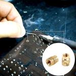 120PCS M3 Knurled Brass Nuts for 3D Printing