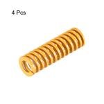 4-Pack Yellow Springs for 3D Printer Heated Beds