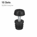 Adjustable Leveling Feet for Furniture - 10 Sets
