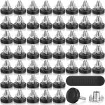 Adjustable Metal Leveling Feet Kit - 50 Pieces