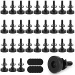 40 Pcs Adjustable Leveling Feet with T-Nut Kit