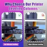 BokWin 12PCS Silicone 3D Printer Leveling Kit
