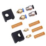 3D Printer Upgrade Kit: Dampers and Leveling Nuts