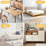 40 Pcs Adjustable Leveling Feet with T-Nut Kit