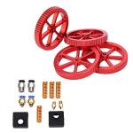 3D Printer Upgrade Kit: Dampers and Leveling Nuts