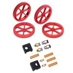 3D Printer Upgrade Kit: Dampers and Leveling Nuts