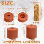 LEONTOOL 3D Printer Heatbed Leveling Silicone Columns