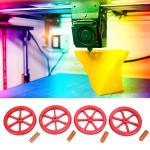 Aluminum Leveling Nut Spring Kit for 3D Printers