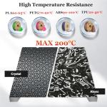 Wefuit Upgraded Crystal Build Plate for 3D Printers