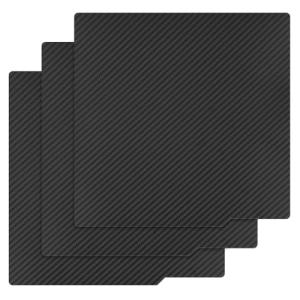 CCTREE 3-Pack Carbon Fiber Print Surface Stickers
