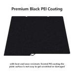 Black PEI Build Plate for Anycubic Kobra S1