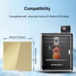 HIKUDIY Gold PEI Build Plate for Kobra S1