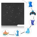 CCTREE 3-Pack Carbon Fiber Print Surface Stickers