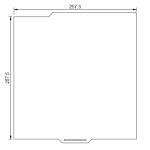 Luminate Magnetic Build Plate for 3D Printers